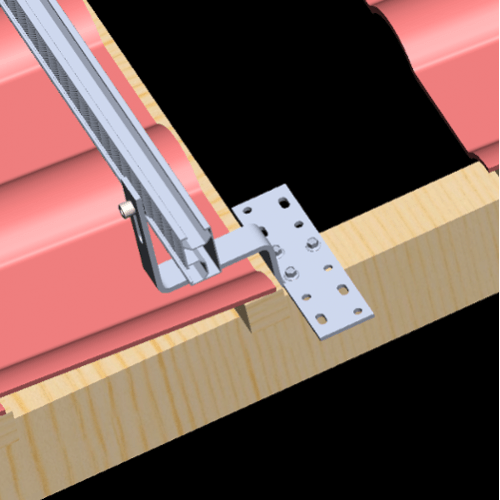 Solar PV Panel Roof Tiled Mounting Bracket Stainless Steel 34.95